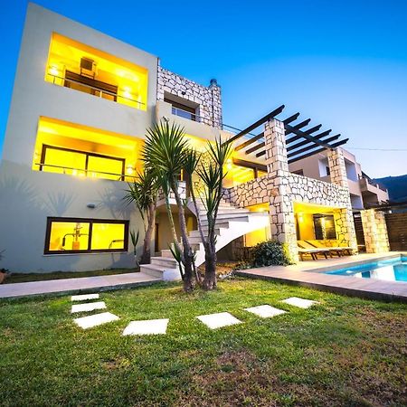 Villa Majestic Crete Heated Pool And Sauna Megala Chorafia Luaran gambar