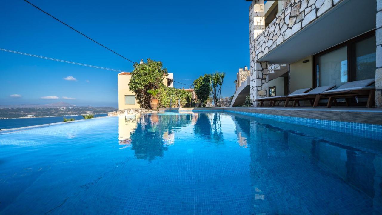Villa Majestic Crete Heated Pool And Sauna Megala Chorafia Luaran gambar