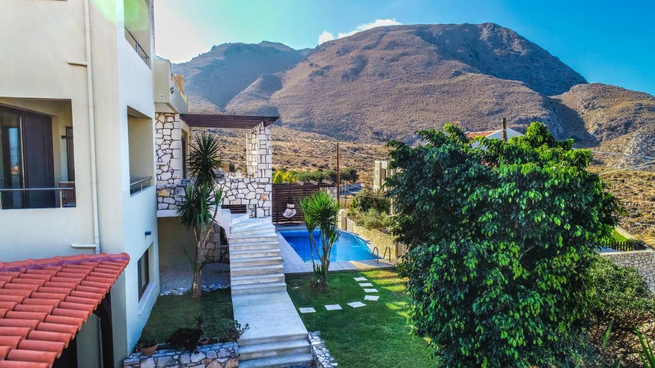 Villa Majestic Crete Heated Pool And Sauna Megala Chorafia Luaran gambar