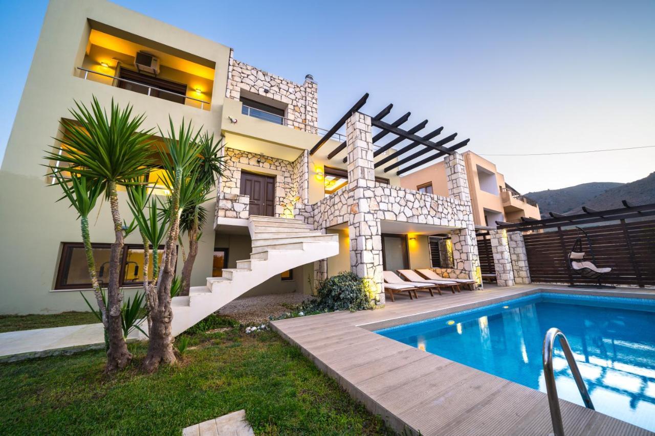 Villa Majestic Crete Heated Pool And Sauna Megala Chorafia Luaran gambar