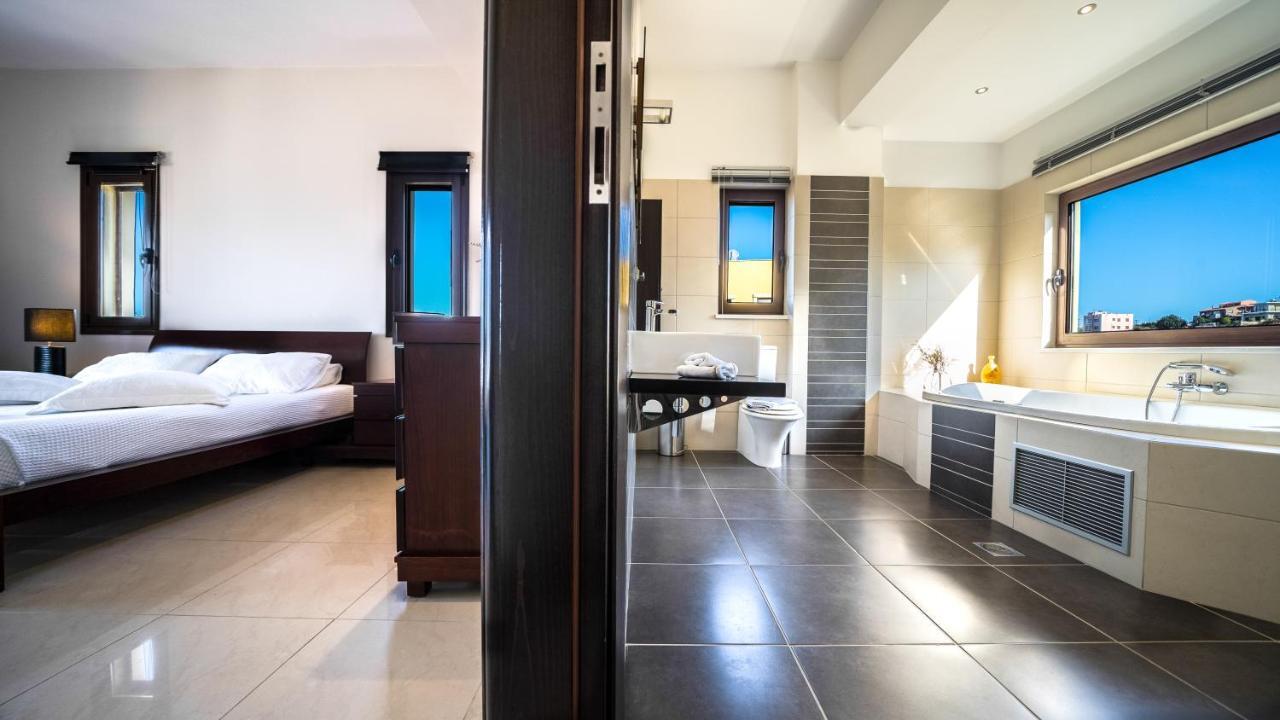 Villa Majestic Crete Heated Pool And Sauna Megala Chorafia Luaran gambar