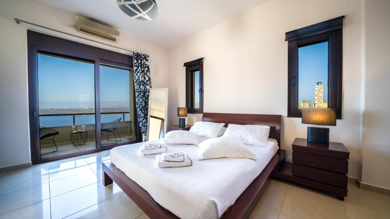 Villa Majestic Crete Heated Pool And Sauna Megala Chorafia Luaran gambar