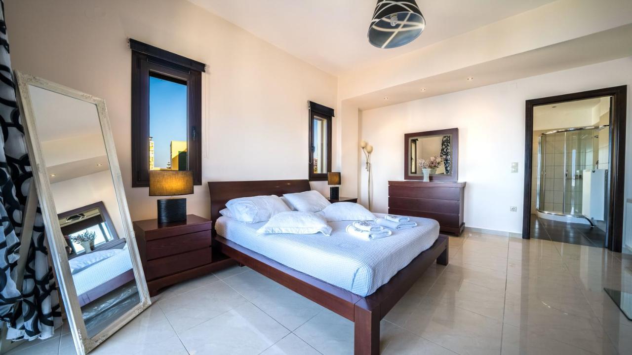 Villa Majestic Crete Heated Pool And Sauna Megala Chorafia Luaran gambar