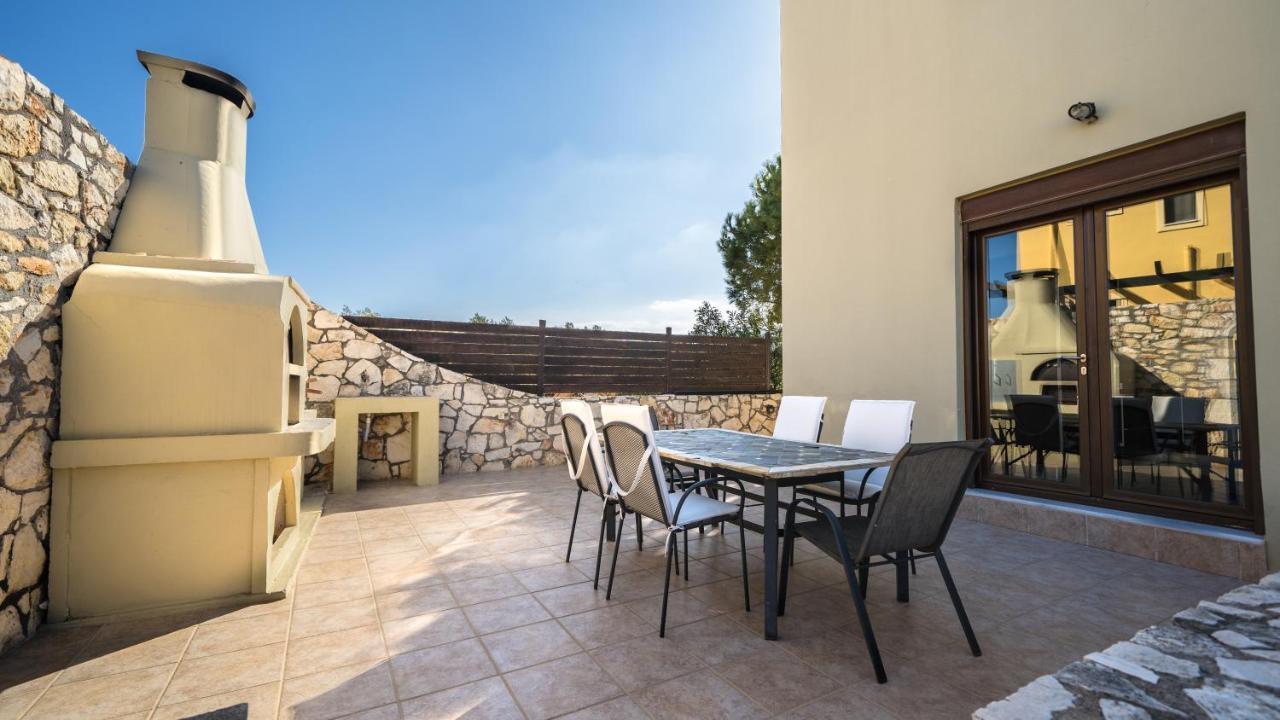 Villa Majestic Crete Heated Pool And Sauna Megala Chorafia Luaran gambar