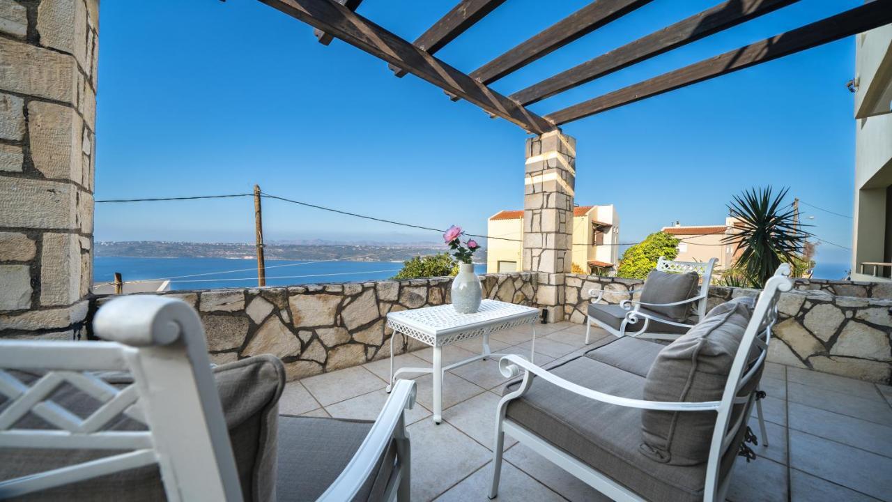 Villa Majestic Crete Heated Pool And Sauna Megala Chorafia Luaran gambar