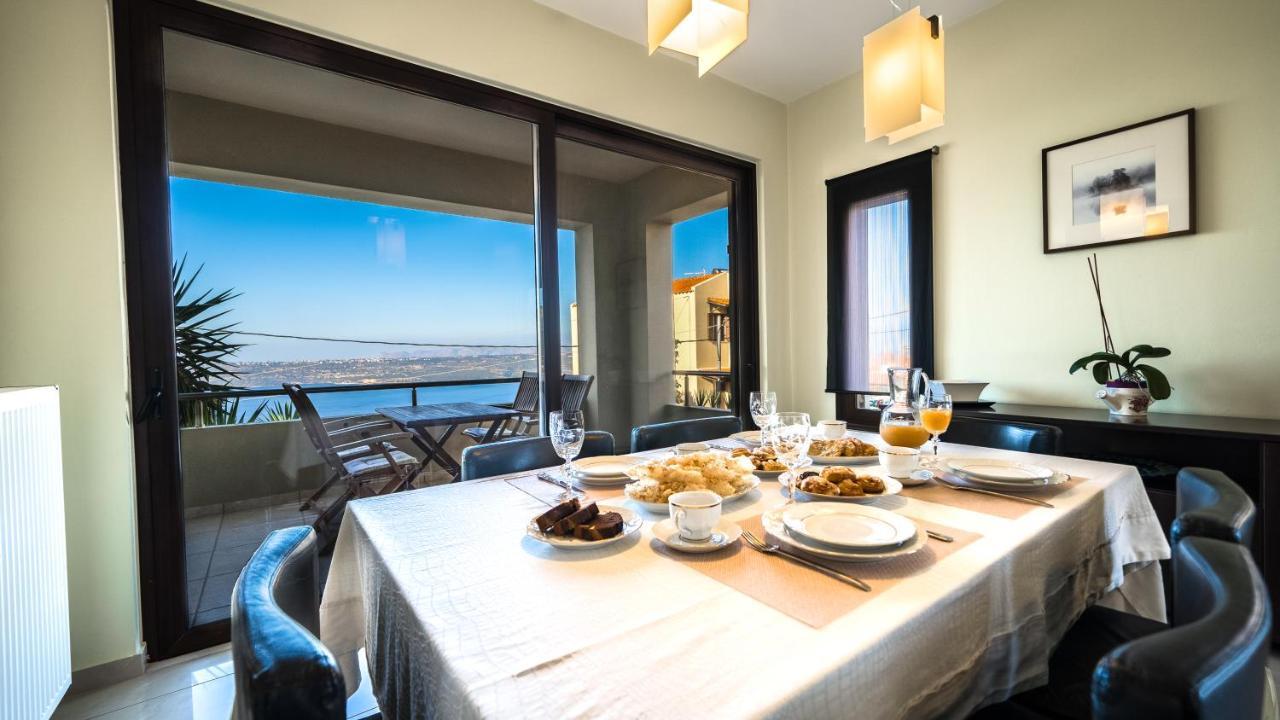 Villa Majestic Crete Heated Pool And Sauna Megala Chorafia Luaran gambar