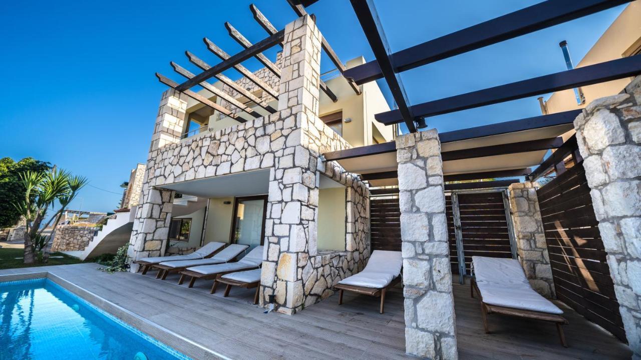 Villa Majestic Crete Heated Pool And Sauna Megala Chorafia Luaran gambar