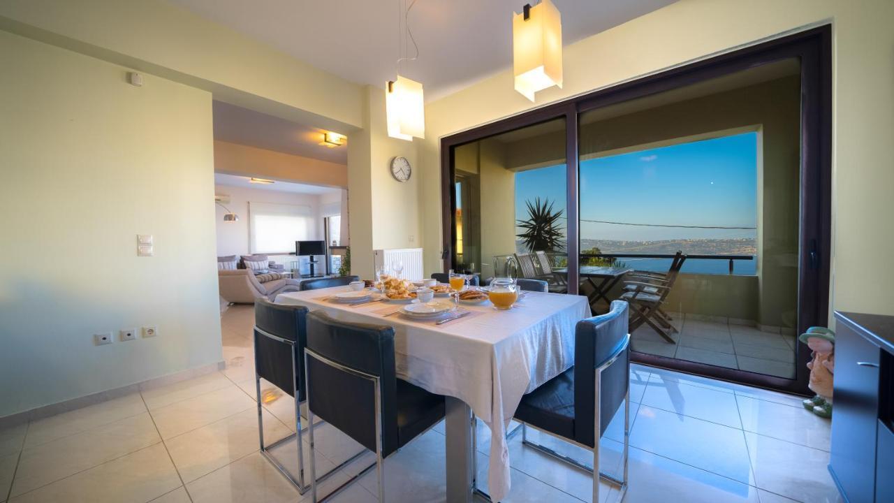 Villa Majestic Crete Heated Pool And Sauna Megala Chorafia Luaran gambar