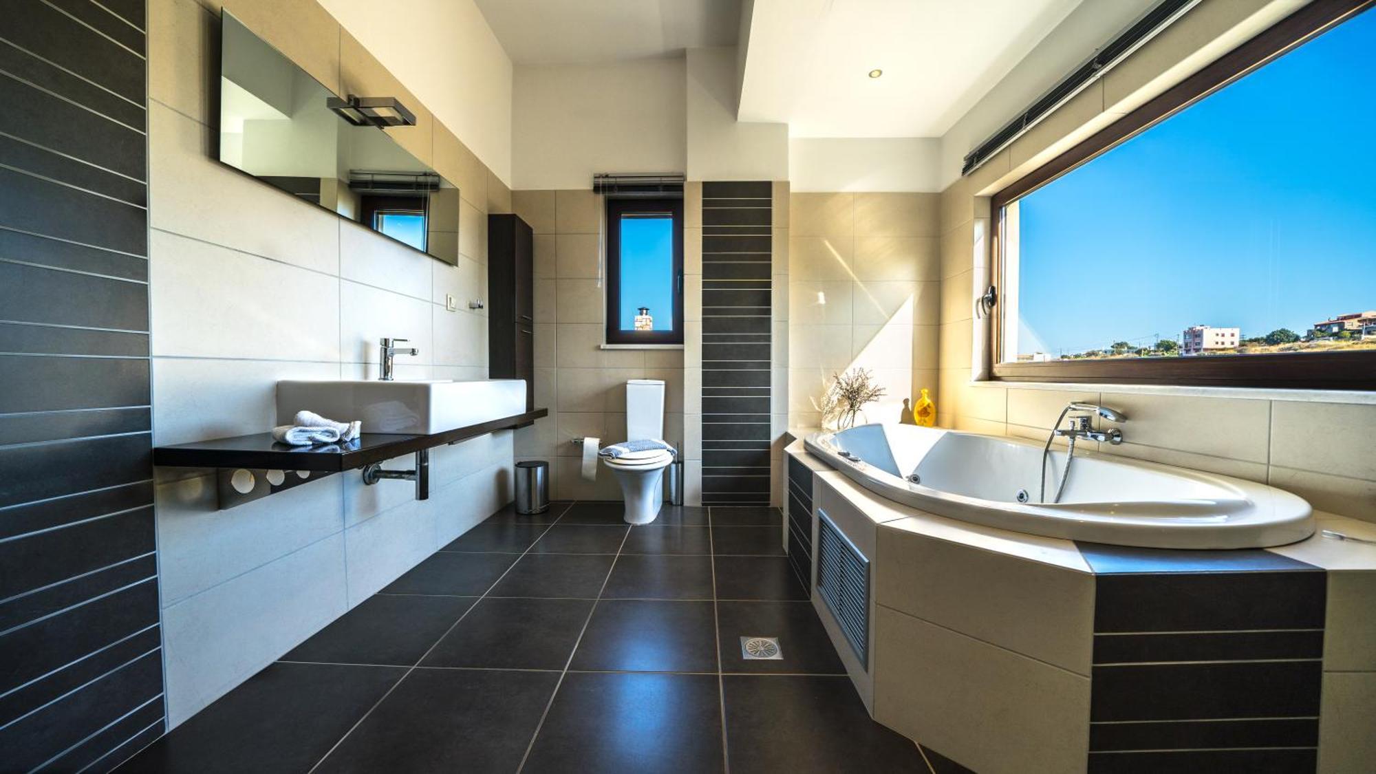 Villa Majestic Crete Heated Pool And Sauna Megala Chorafia Luaran gambar